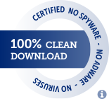 Certified 100% Clean Download by Softpedia